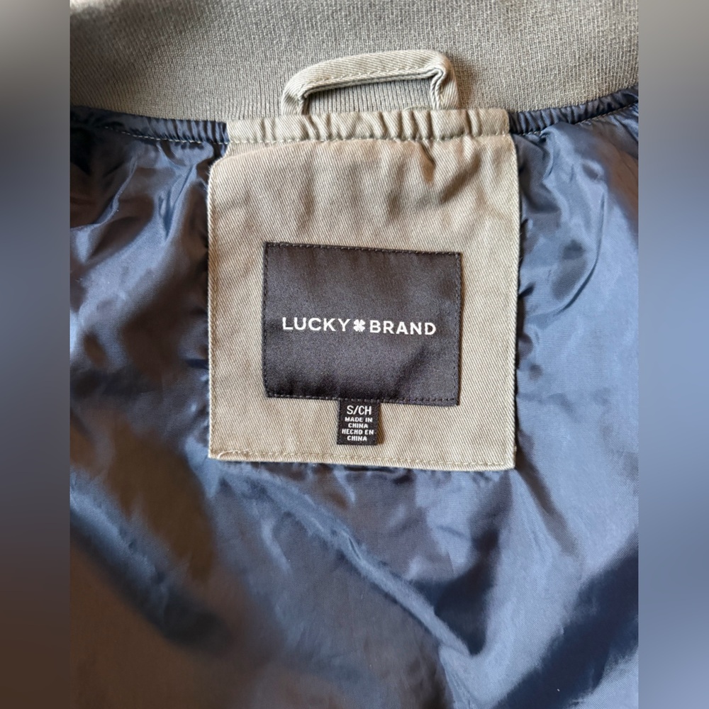 Lucky Brand Men's Bomber Jacket - Picture 4 of 4